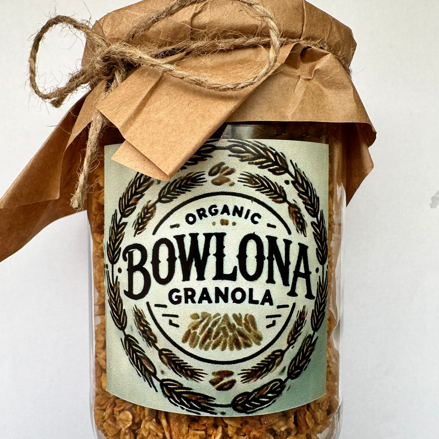 Bowlona Granola - Organik Kuru Meyveli Orta Kavanoz (300 Gr.)