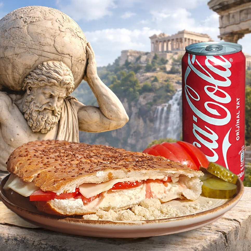 Coca-Cola Menü Atlas Peynir Şöleni Menü (Yarım Ekmek)