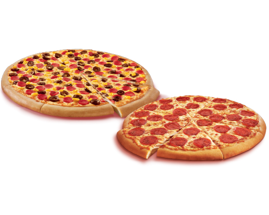 2 Adet Orta Boy Pizza Fırsatı