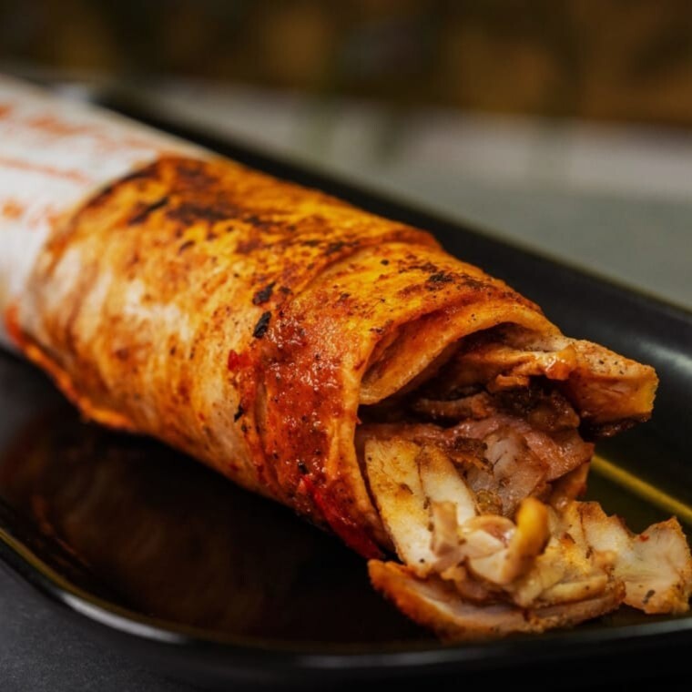Hatay Usulü Tavuk Döner dürüm