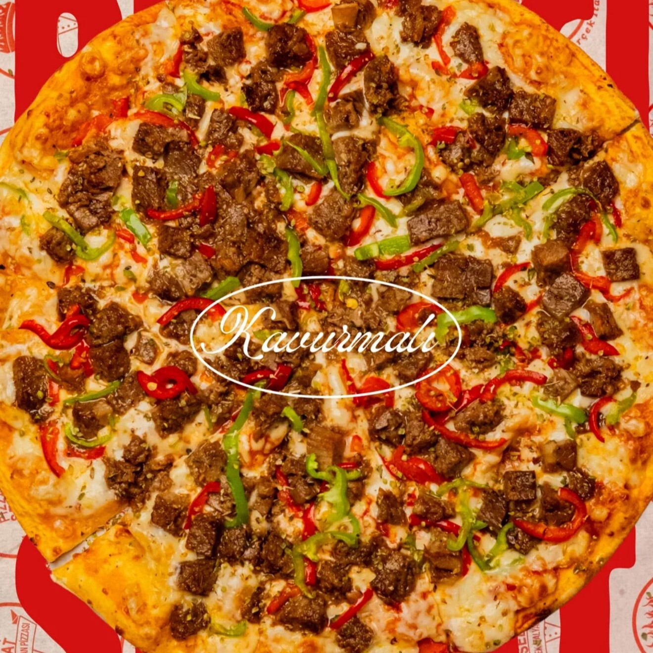 Kavurmalı Pizza
