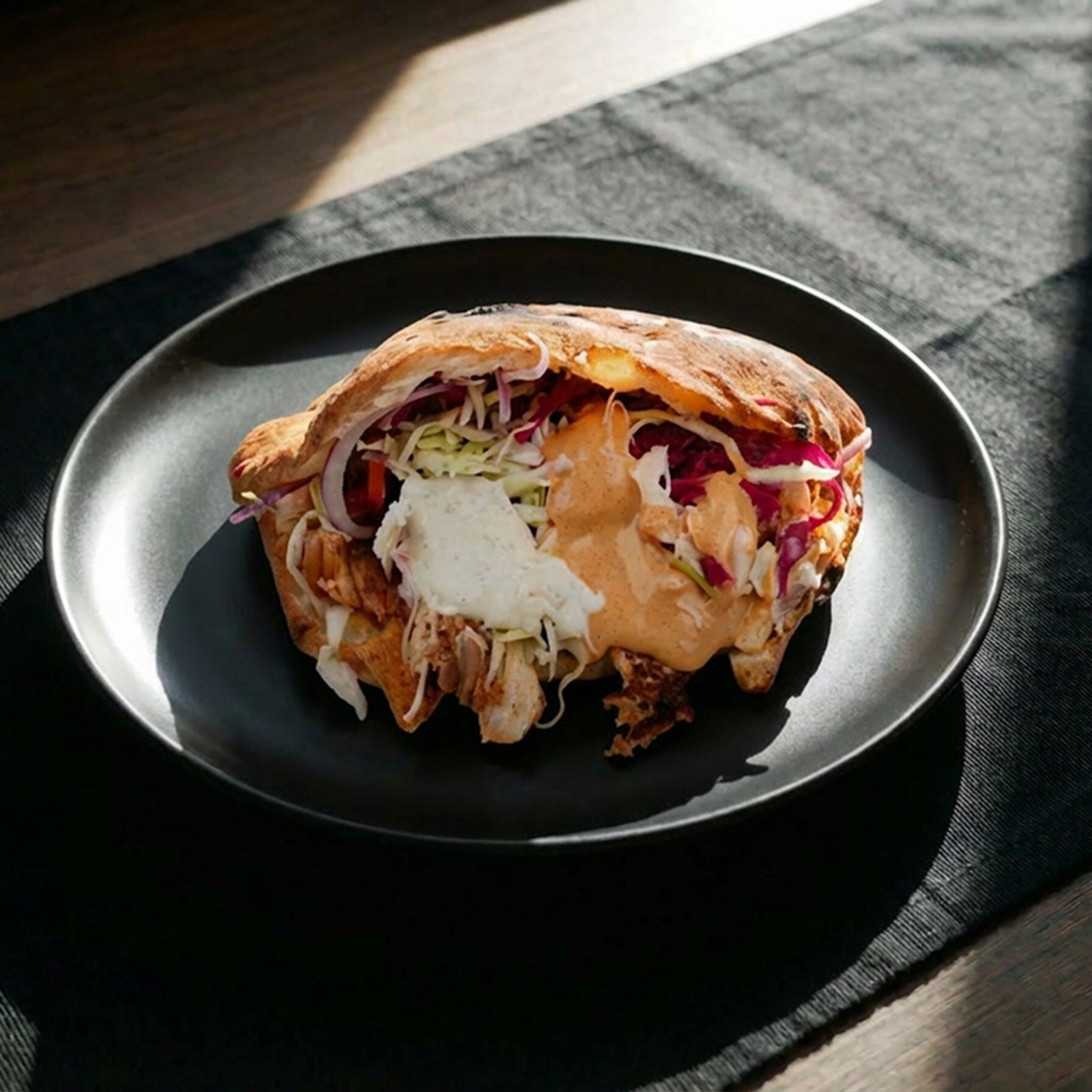 Alman Ekmek Tavuk Döner
