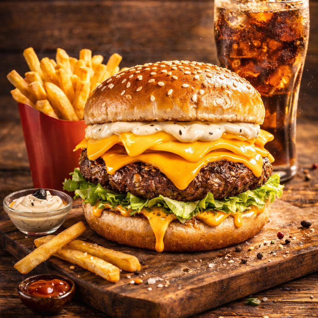 Trüf Burger Menü
