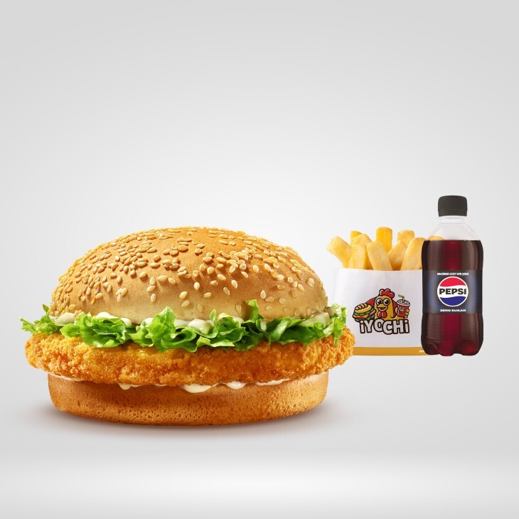 Chicken Burger Menü