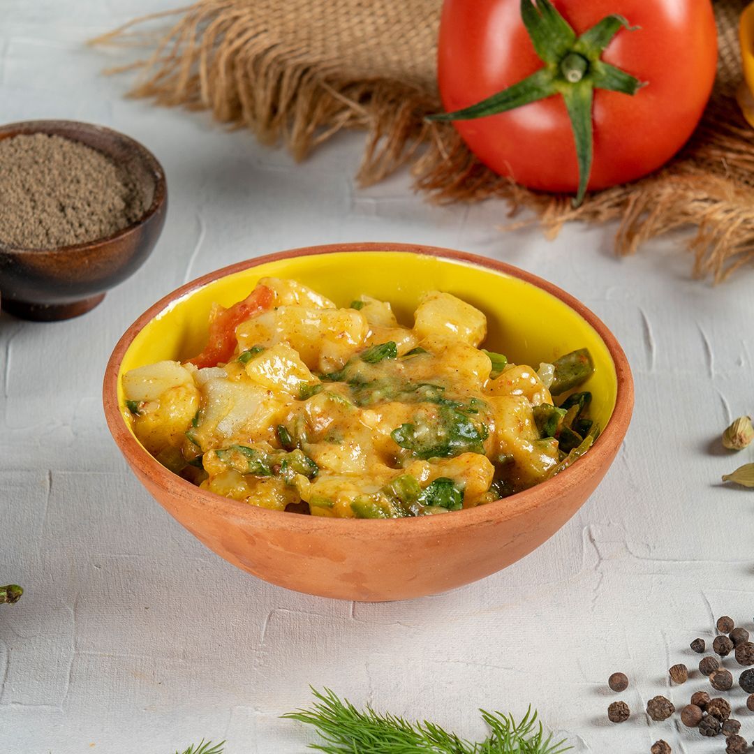 Hardallı Patates Salatası