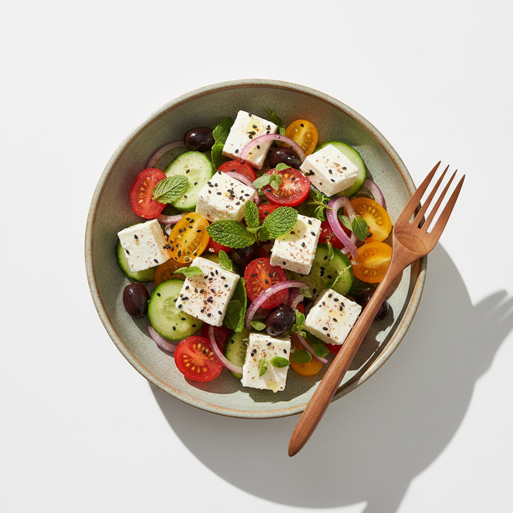 Peynirli Salata