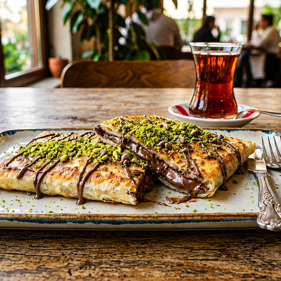 Çikolatalı Gözleme