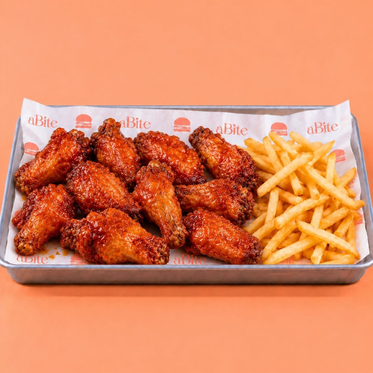 10'lu Hot Wings & Patates