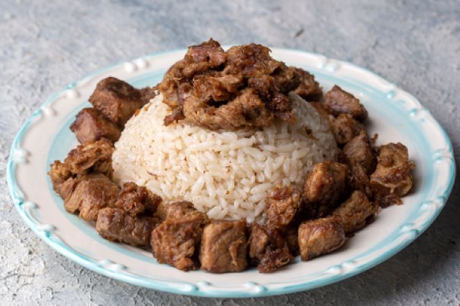 Et Kavurma (150Gr) Pilav ve Ekmek ile