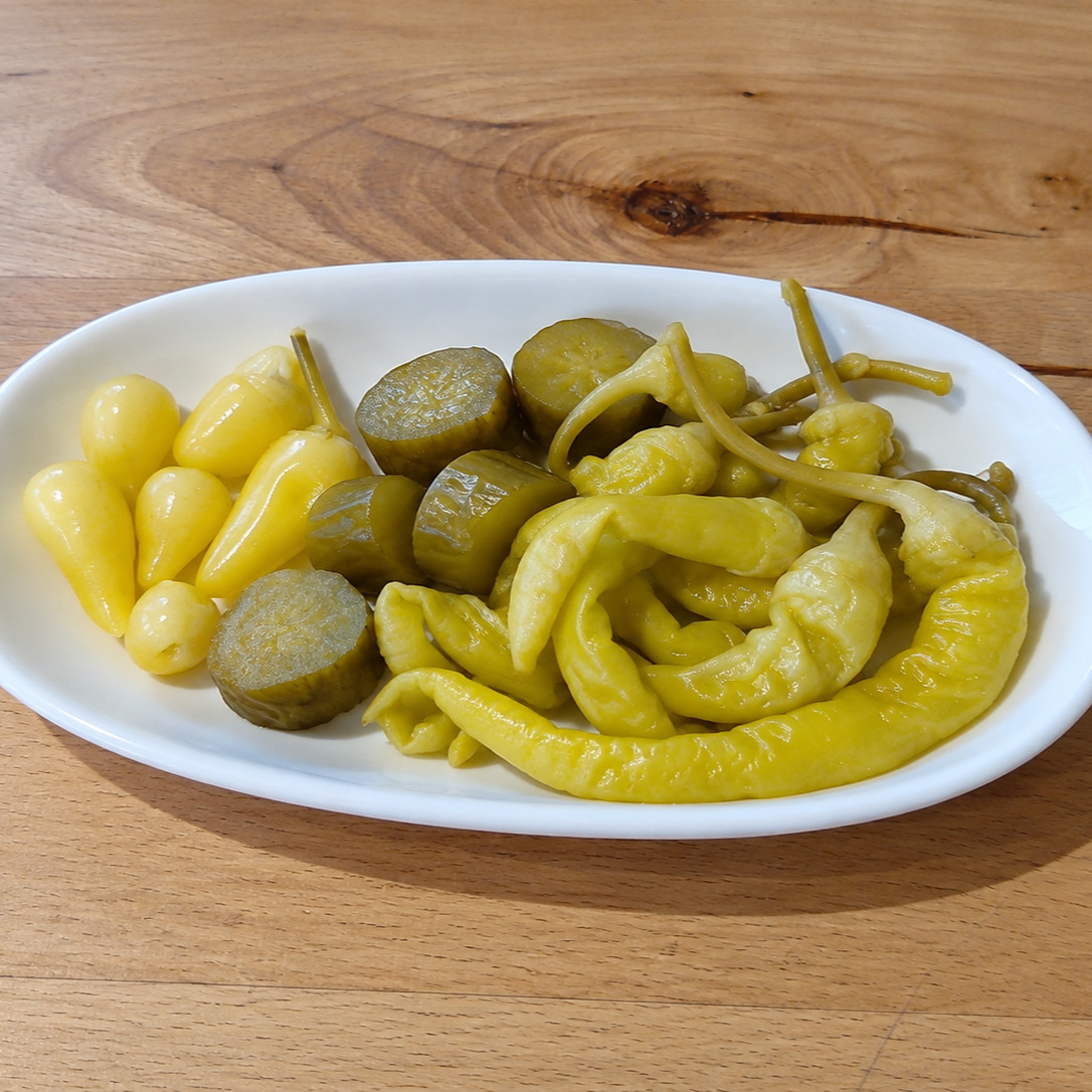 Turşu (Salatalık,Biber,Cin Biberi)