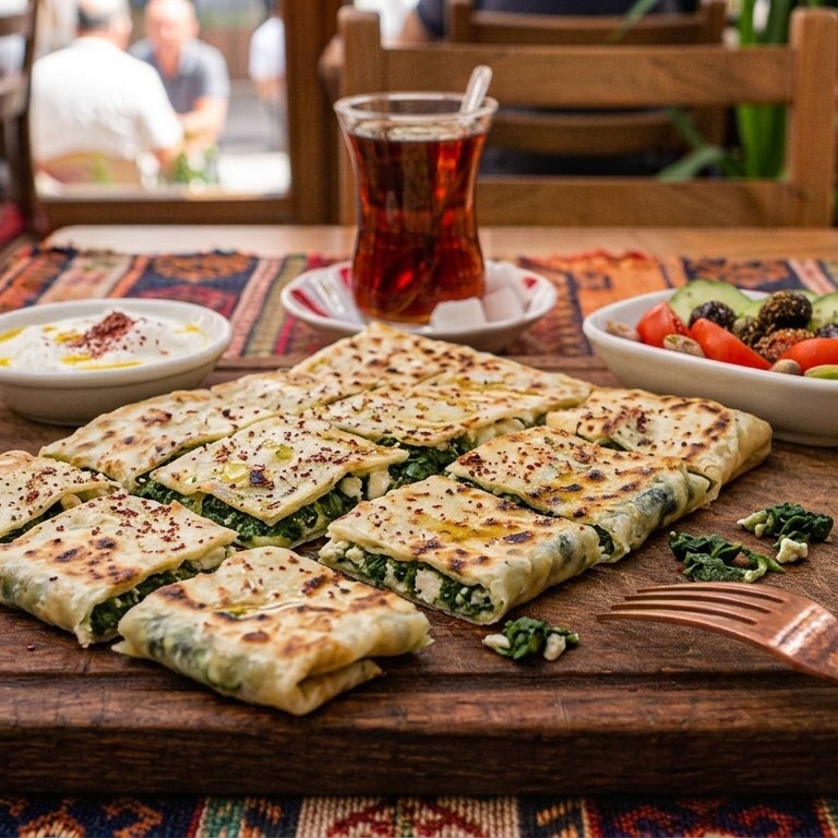Ispanaklı Gözleme
