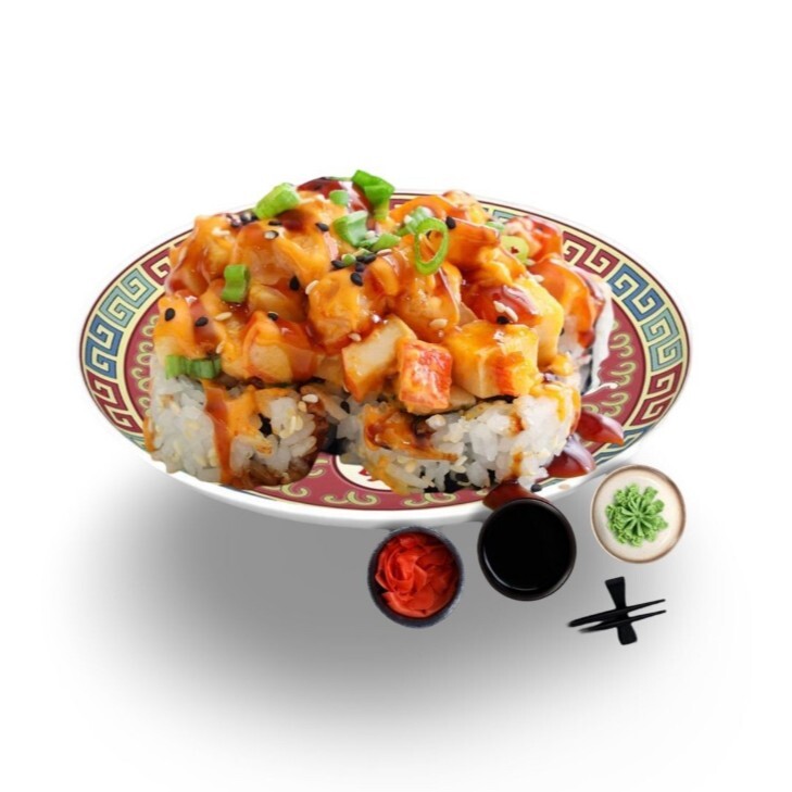 165- Volcano Roll (8 Pcs.)