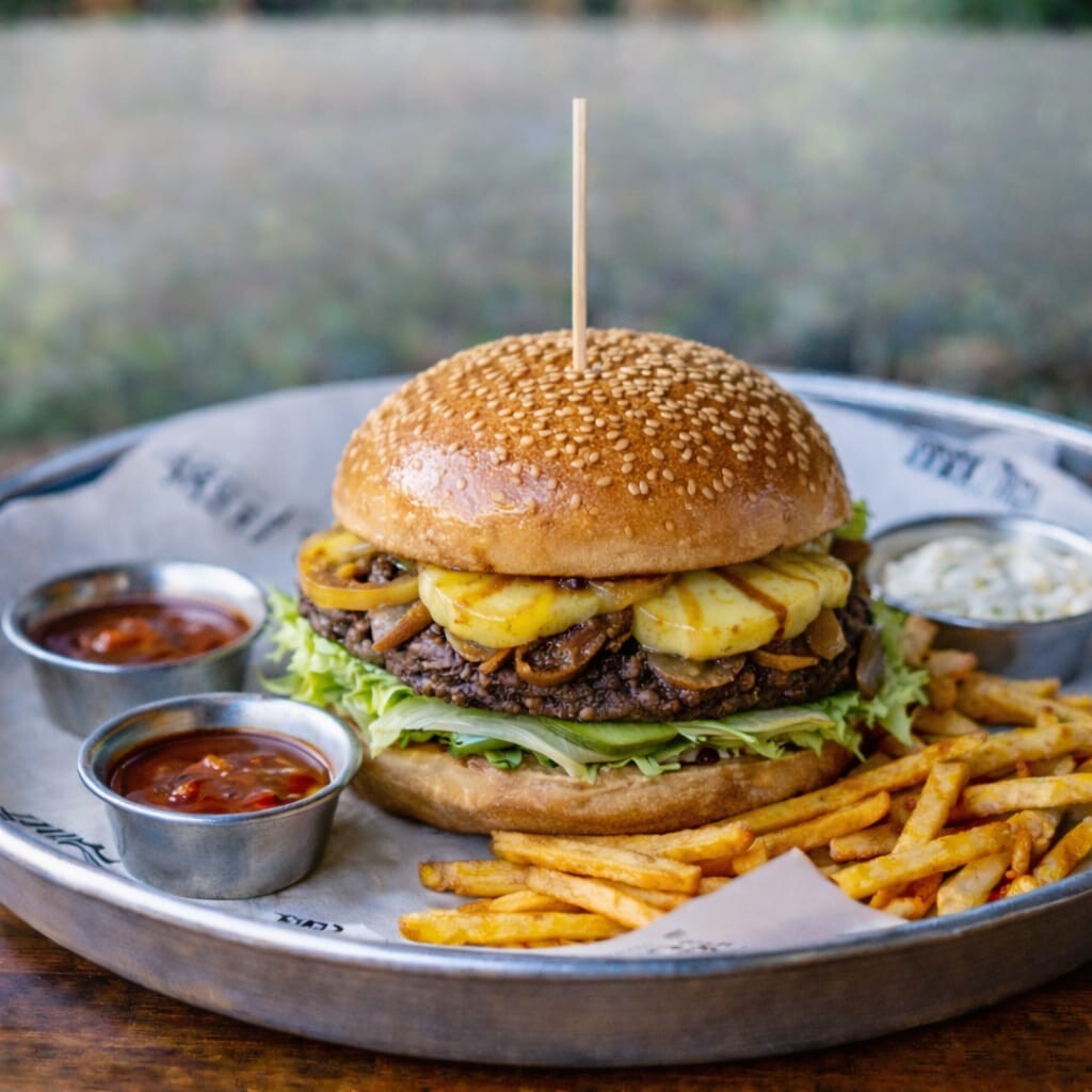 Hawaii Burger (Vejetaryen)