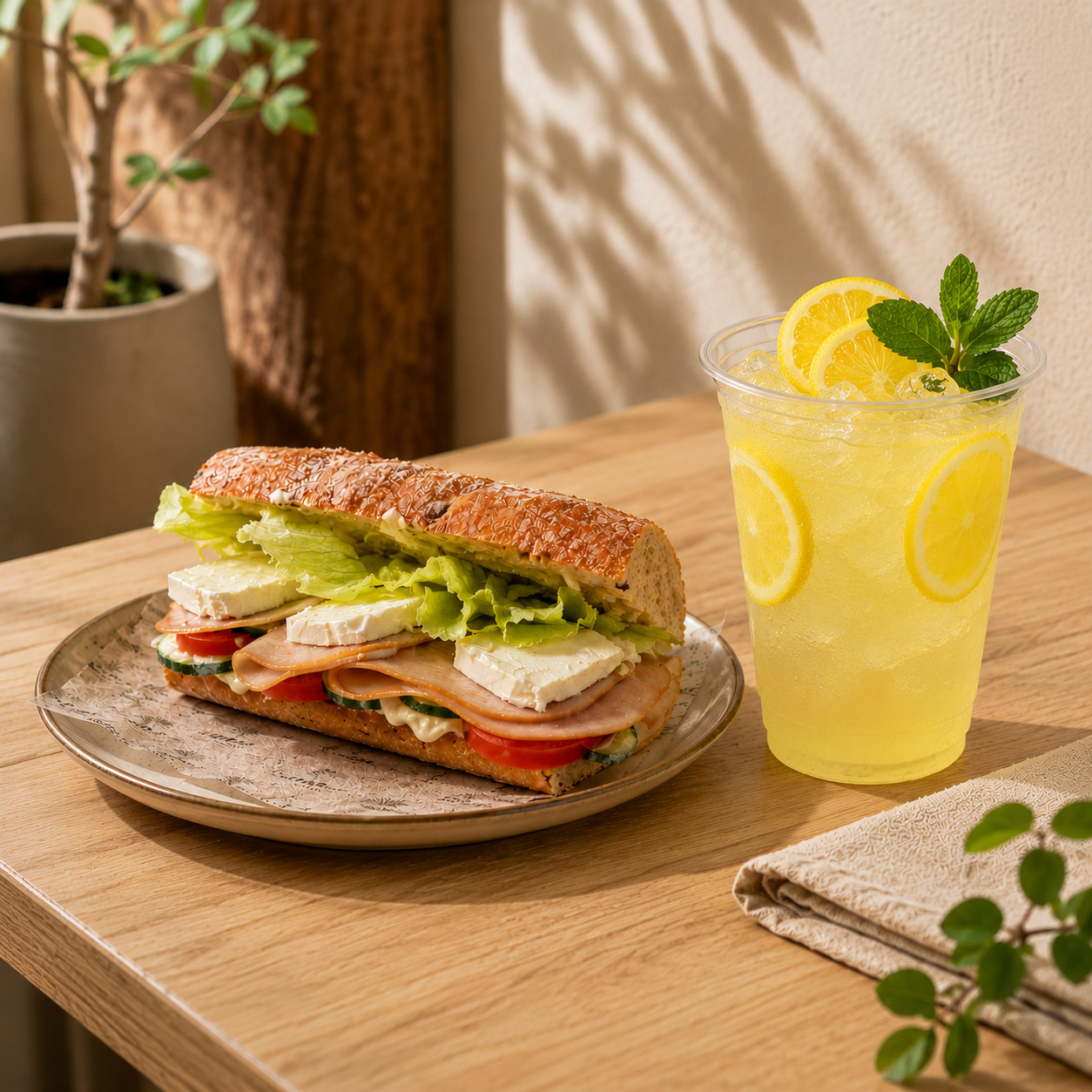 Sandviç & El Yapımı Limonata