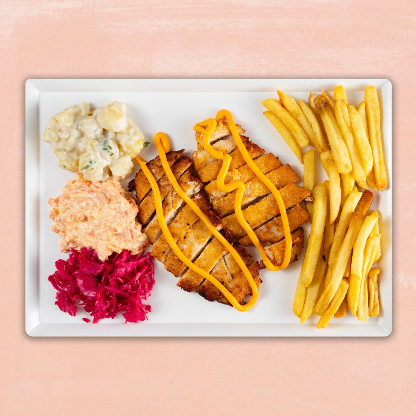 Cheddar Soslu Schnitzel