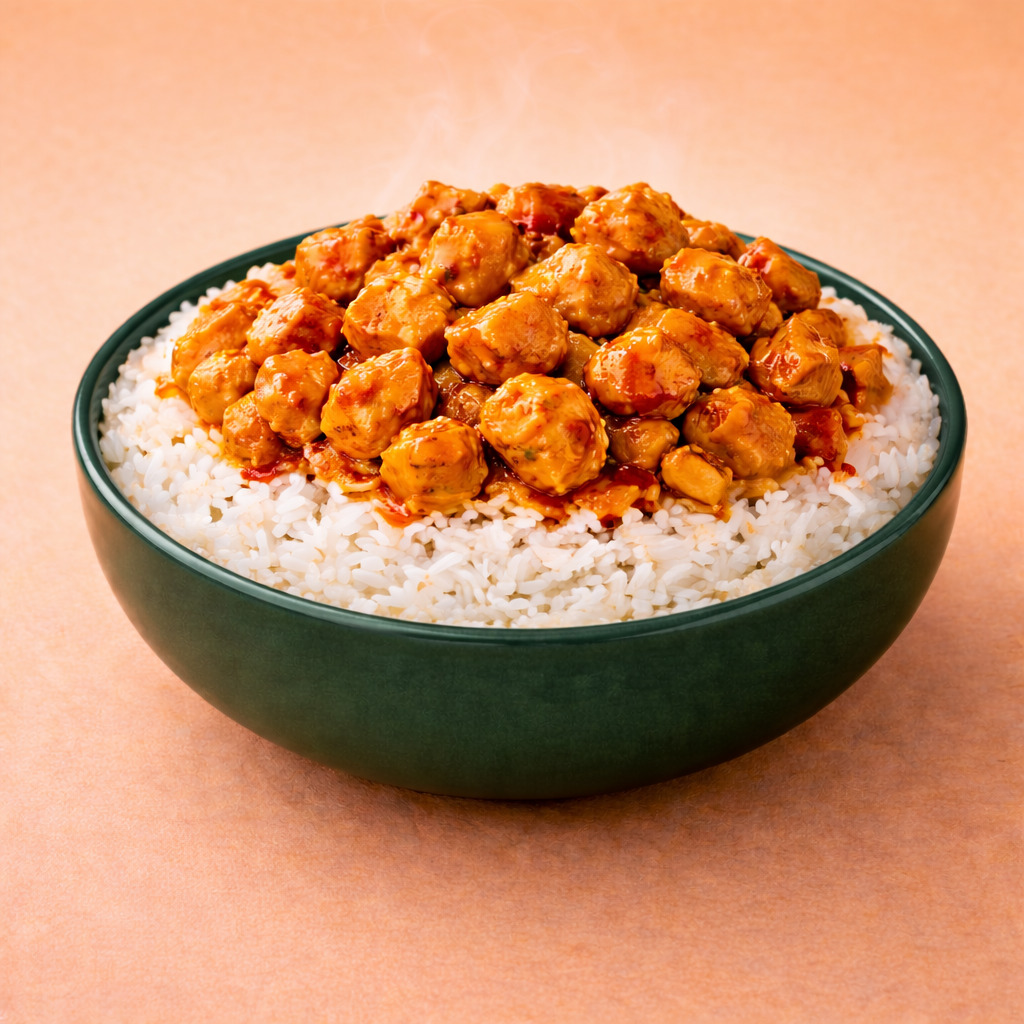 Peri Peri Soslu Tavuklu Pilav