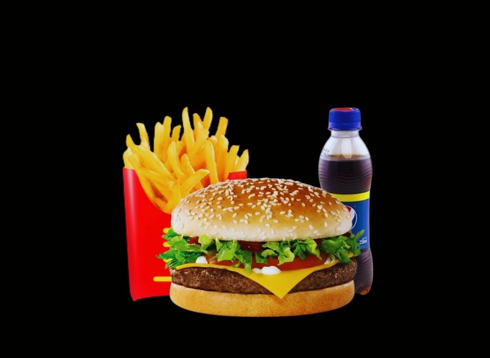 Cheeseburger Menü