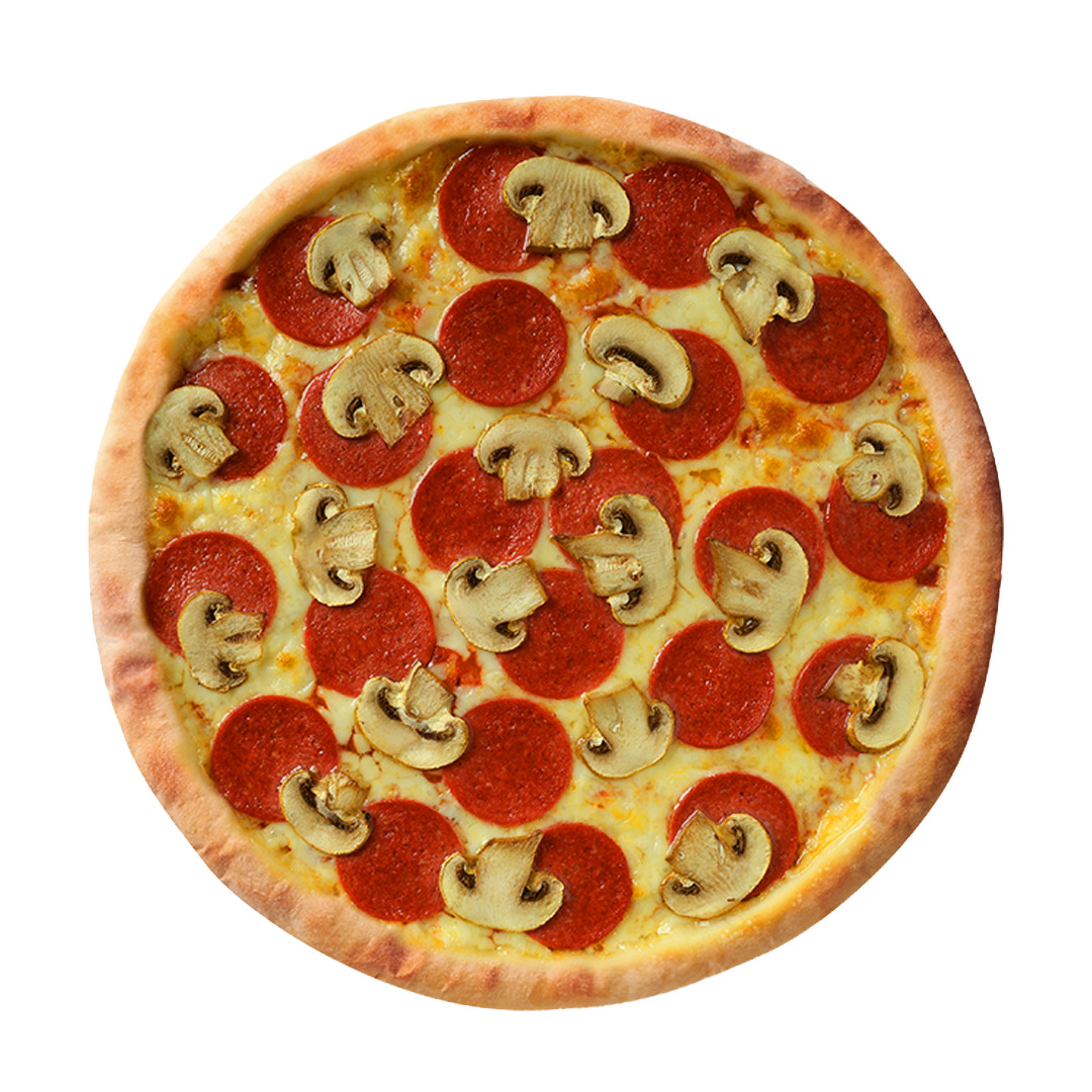 Sucuklu Mantarlı Pizza (Orta Boy)