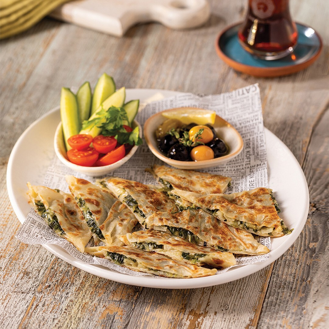 Ispanaklı Kaşarlı Gözleme