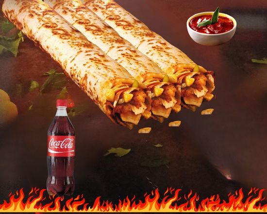 3'lü Medium Tavuk Dürüm Menü