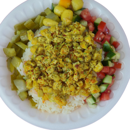Curry Soslu Tavuklu Pilav