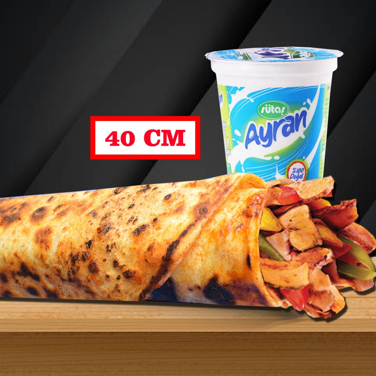 Avantajlı Zurna Tavuk Döner Dürüm Menü