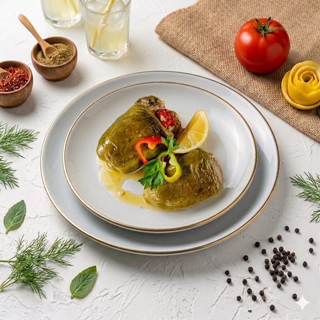Zeytinyağlı Biber Dolma