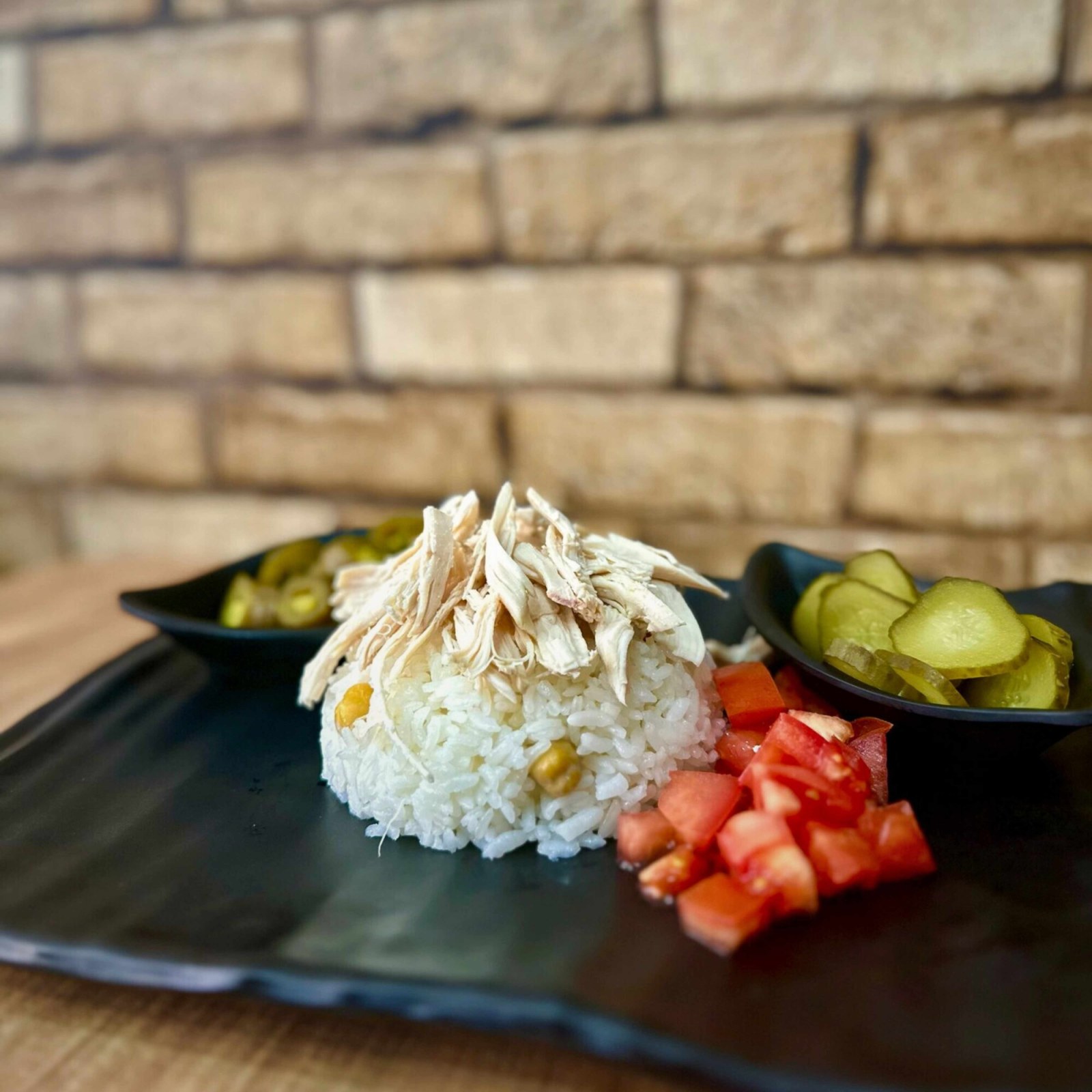 Duble Nohutlu Tavuklu Pilav