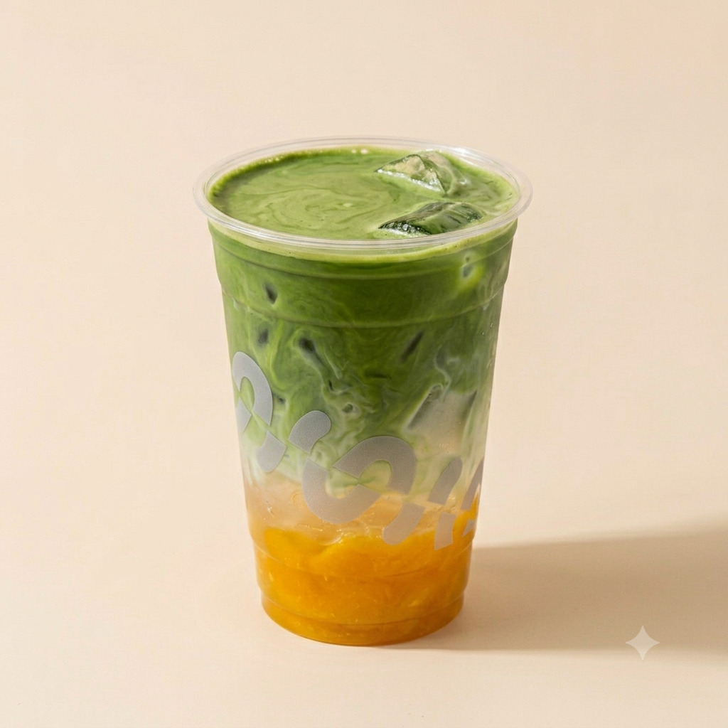 Iced Mango Matcha