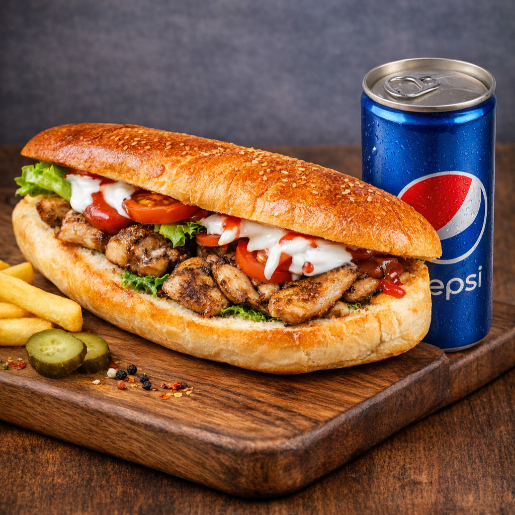 Slow Cook Lokum İncik Tavuk Ekmek Arası Menü