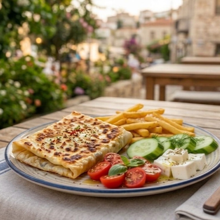 Patatesli Gözleme Menü