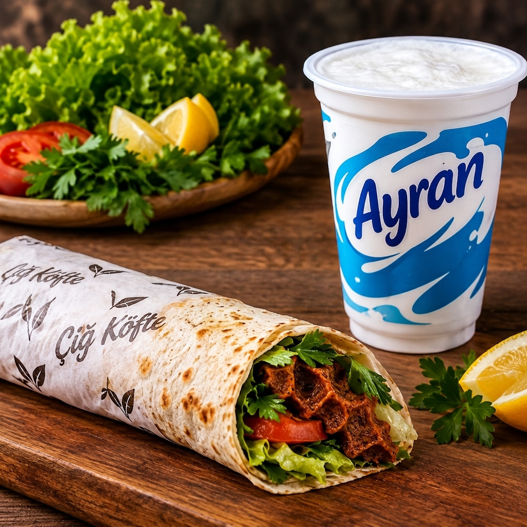 Dürüm (90 Gr) + Ayran (170 Ml)