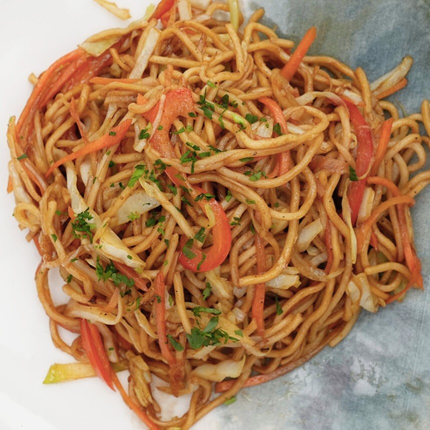 Sebzeli Noodle