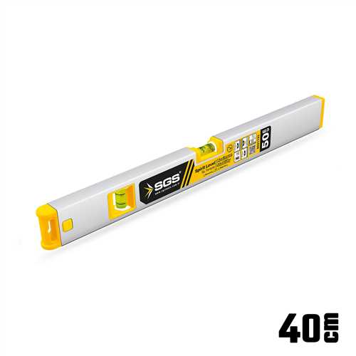 SU TERAZİSİ MIKNATISLI 40CM PROFESYONEL (ALÜMİNYUM)