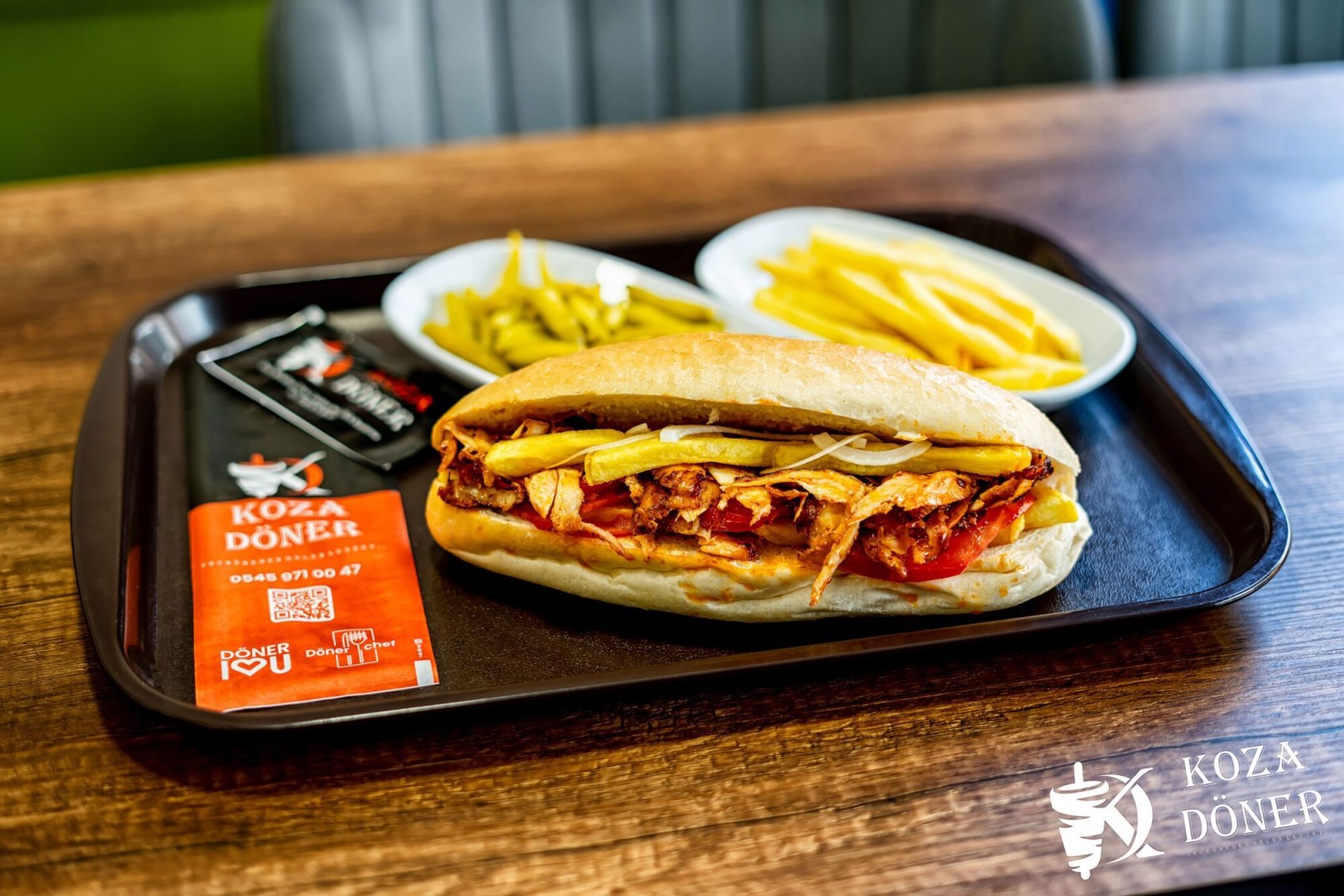Tavuk Döner Sandviç Menü