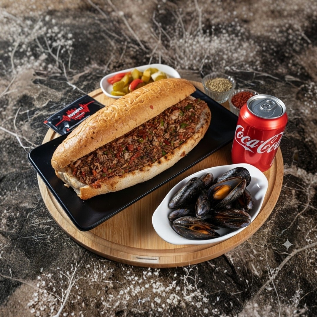 Sebzeli Kokoreç Ekmek Menü