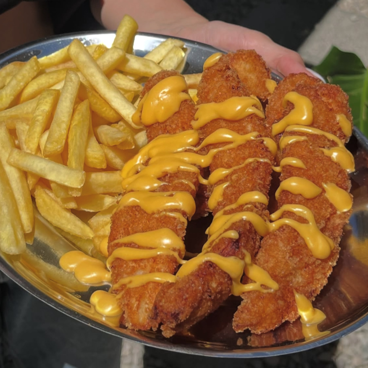 Cheddar Chicken & Fries