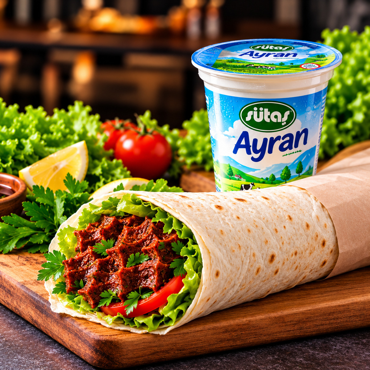 Mega Dürüm + Ayran