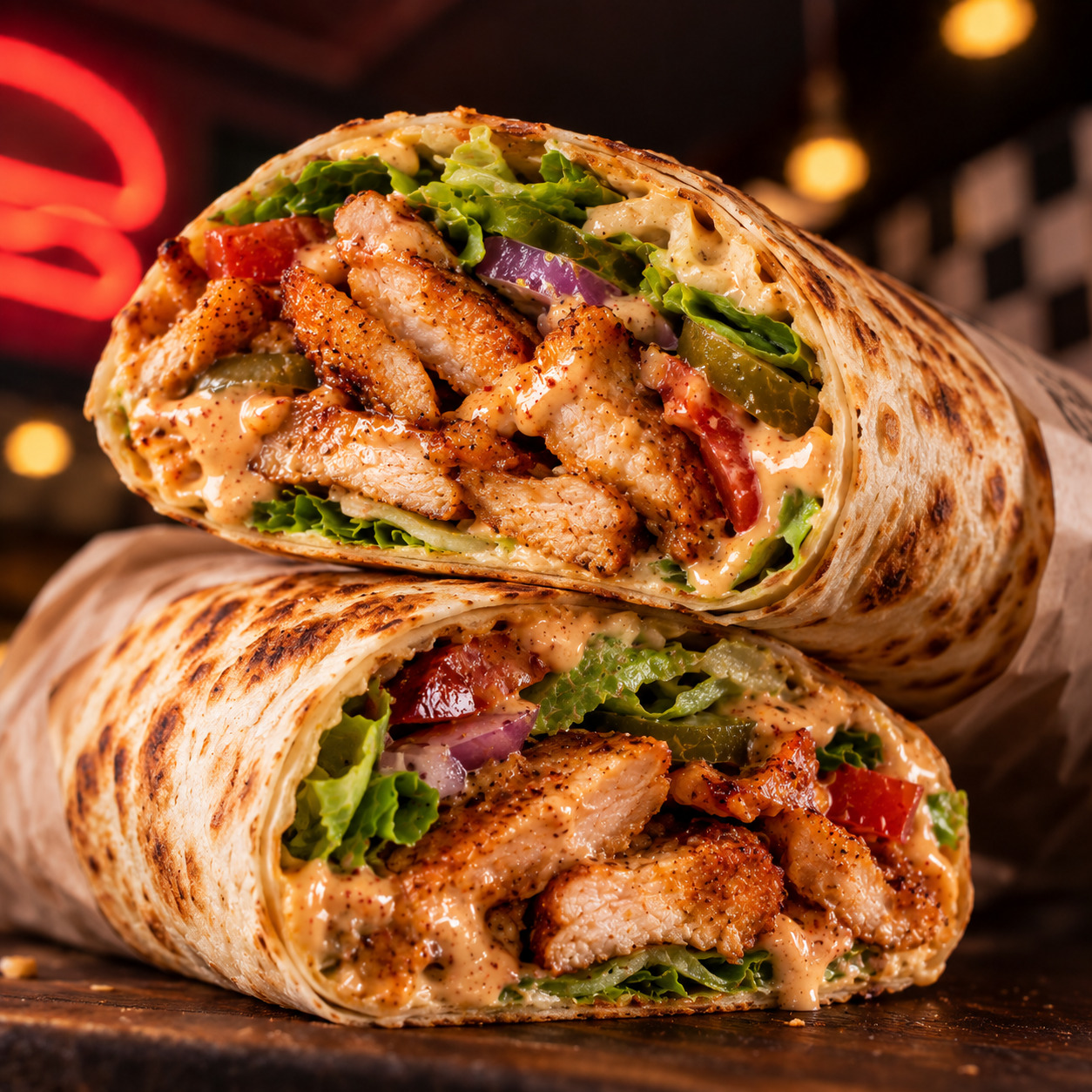 Tavuk Wrap