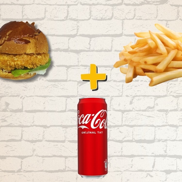 Çıtır Tavuk Burger Menü