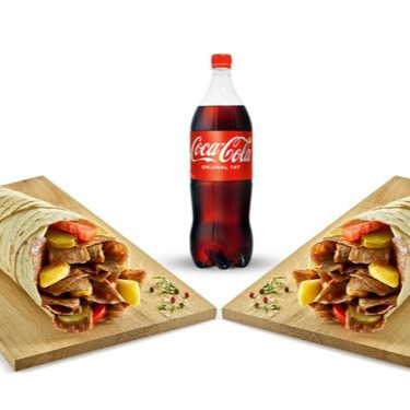 2li Antakya Döner 1lt Cola Menü