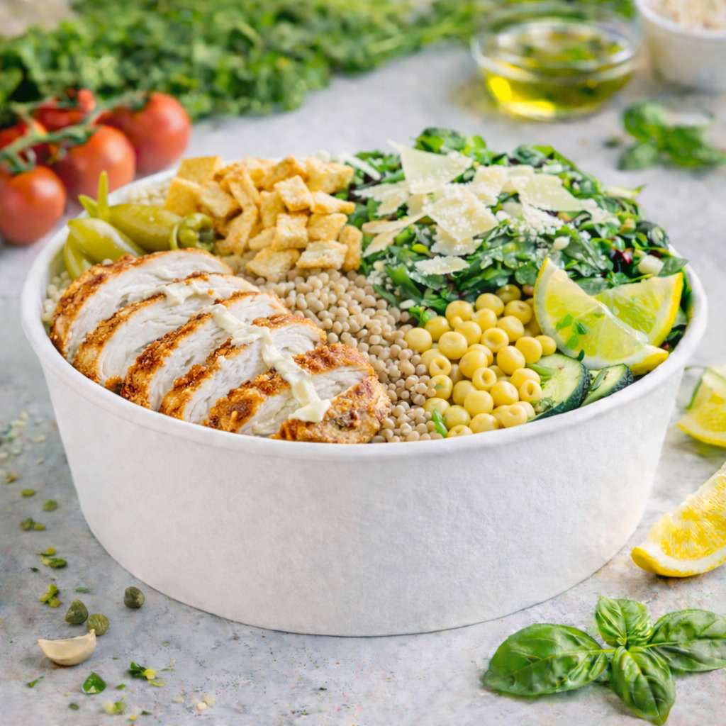 Çıtır Tavuklu Sezar Salata