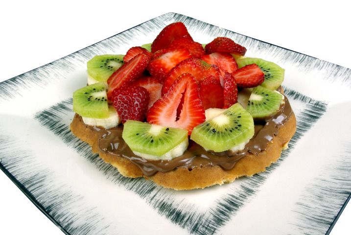 Meyveli Waffle
