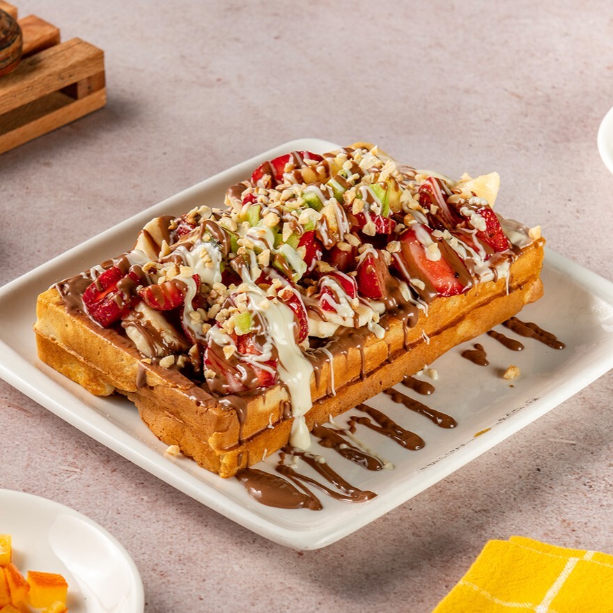 Double Brüksel Waffle (Büyük Boy)