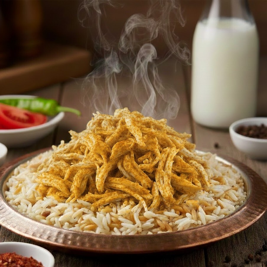Plus Köri Baharatlı Tavuk Pilav Menü