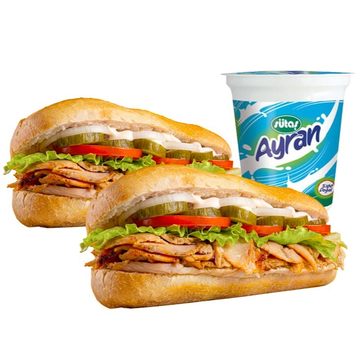 Ekmek Arası Doyuran Menü (1 Kişilik)