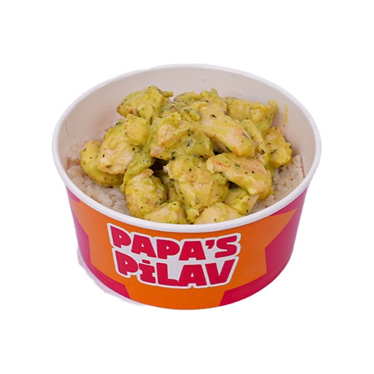 Pesto Soslu Tavuklu Pilav
