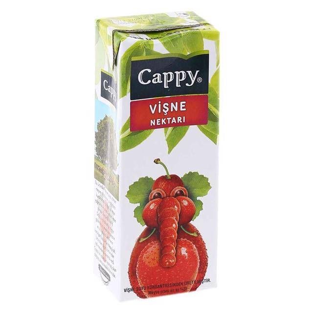 Vişneli Cappy Meyve Suyu (Pipetli Kutu)