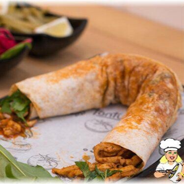 1.5 Gramaj Lavaş Dürüm Tavuk Tantuni