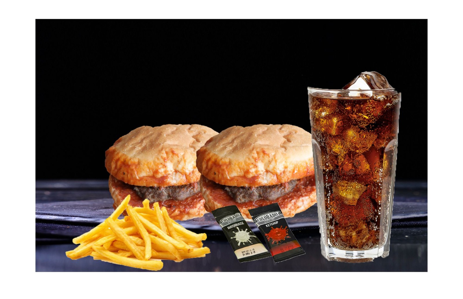 2'li Islak Hamburger Menü